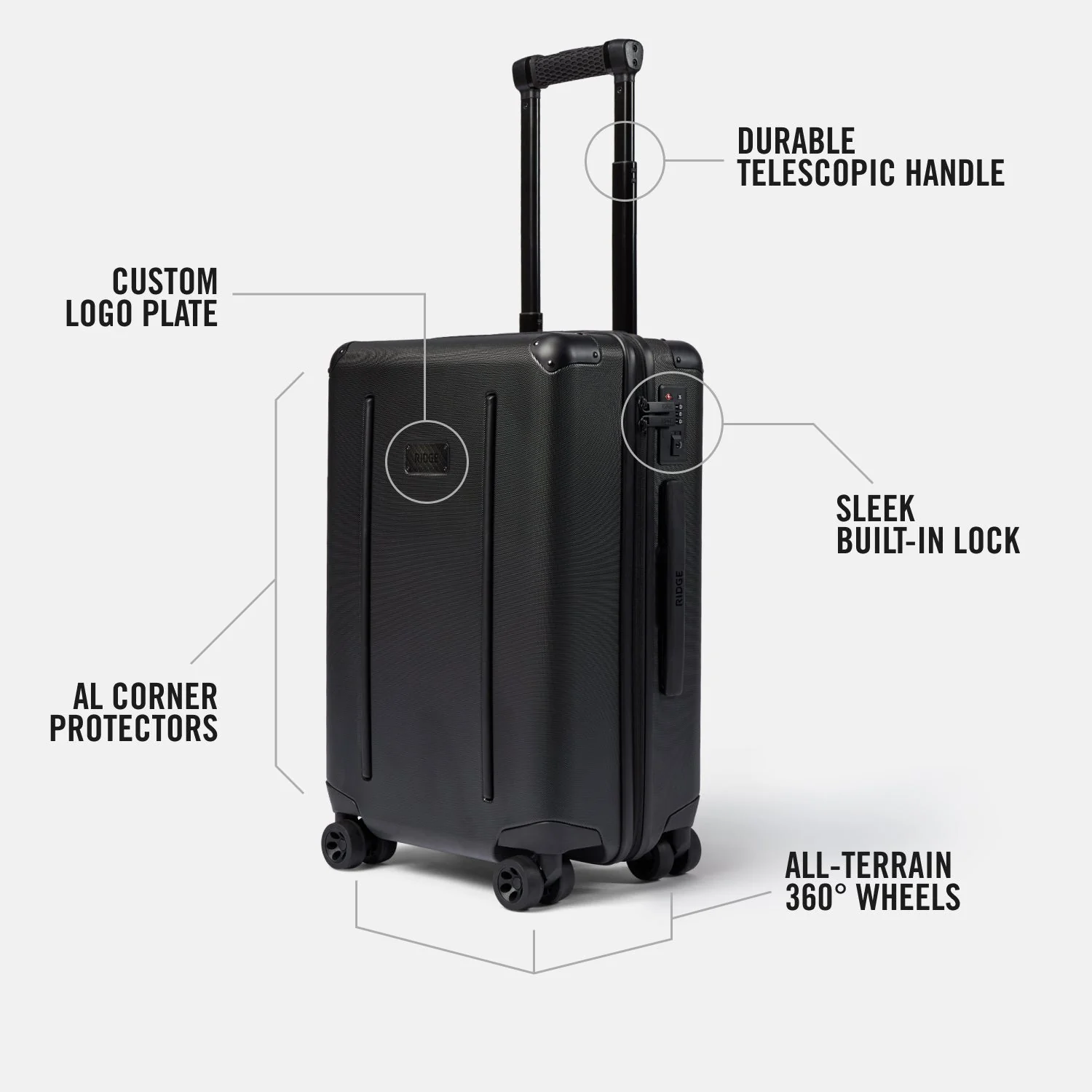Ridge Check In | Royal Black - Image 6