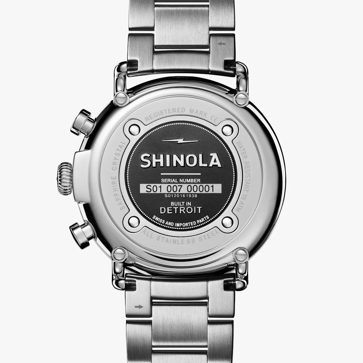 The Runwell 47mm | Cool Gray With Stainless Bracelet - Image 4